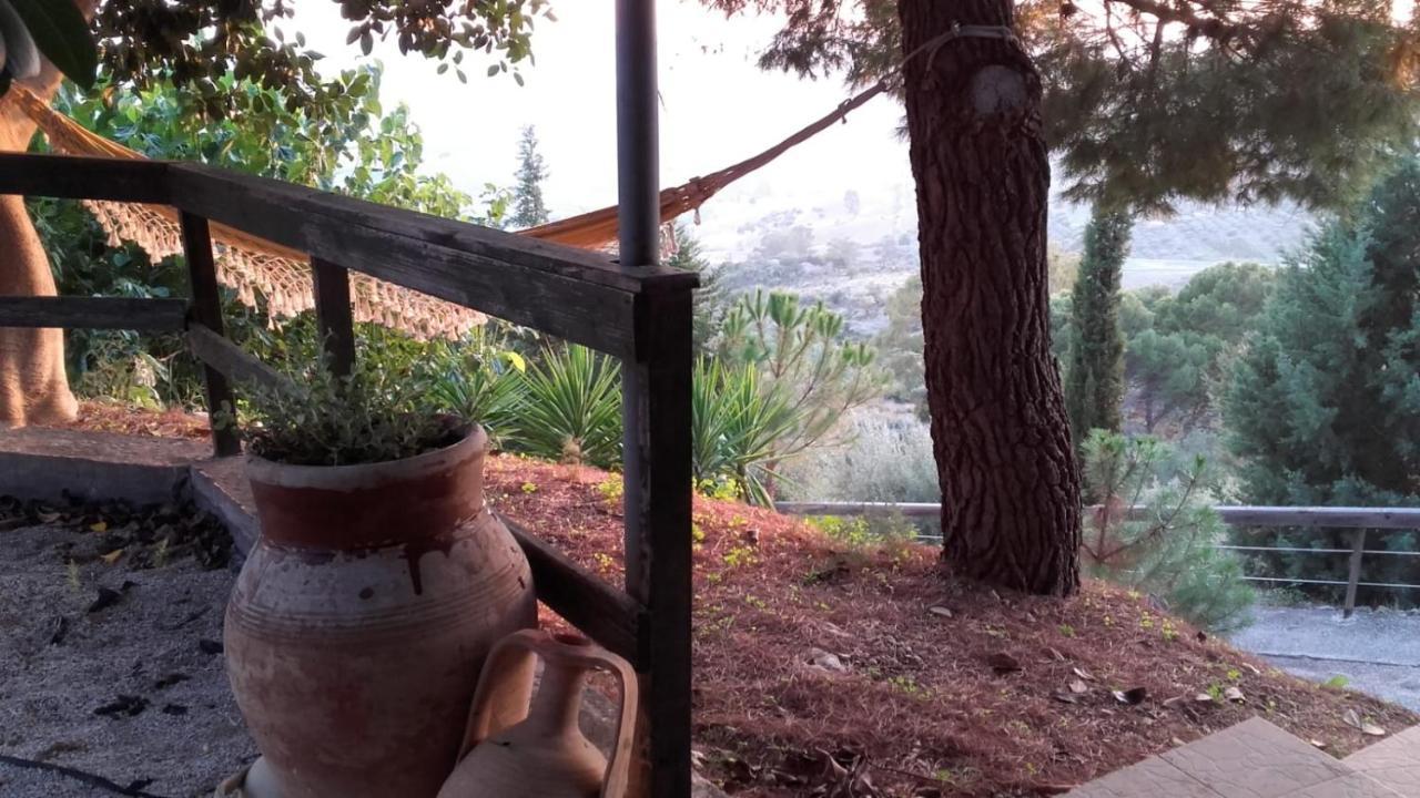 "San Placido Green House" Villa Con Piscina Castel di Iudica Bagian luar foto