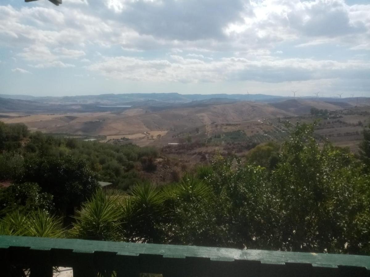 "San Placido Green House" Villa Con Piscina Castel di Iudica Bagian luar foto